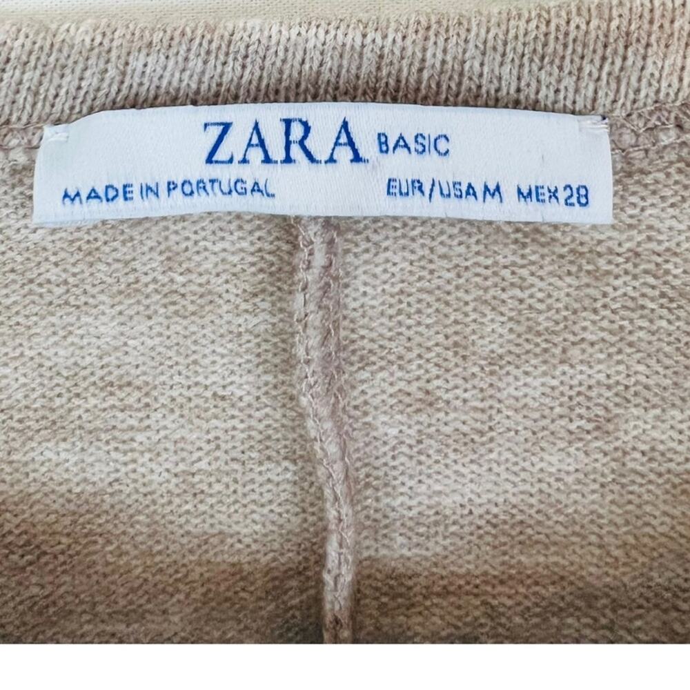 Zara Basic Drawstring Hem Pullover Tie Scarf - image 8